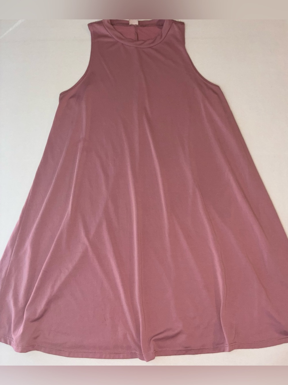 High Neck Mauve Swing Tank Top